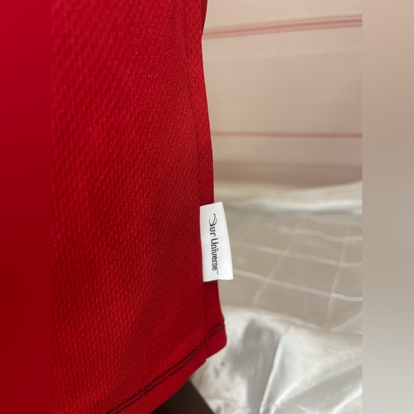 Disney Park Our Universe Marvel Logo Baseball Jersey Men's LARGE NW WDW AVENGERS - Picture 12 of 13